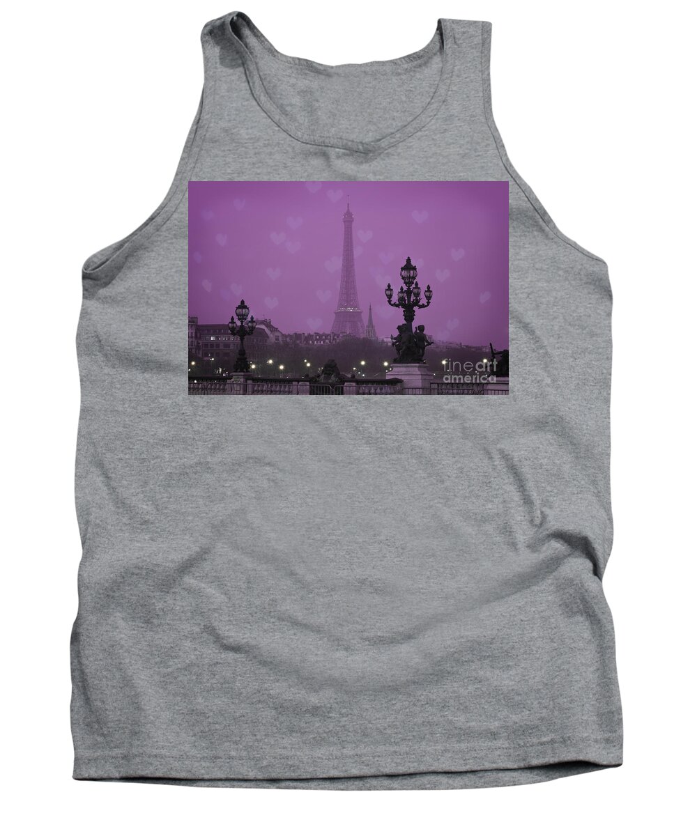 Architecture Tank Top featuring the photograph Paris by Juli Scalzi