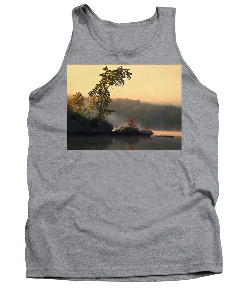 Parker Morning Tank Top featuring the photograph Parker Morning by Joy Nichols