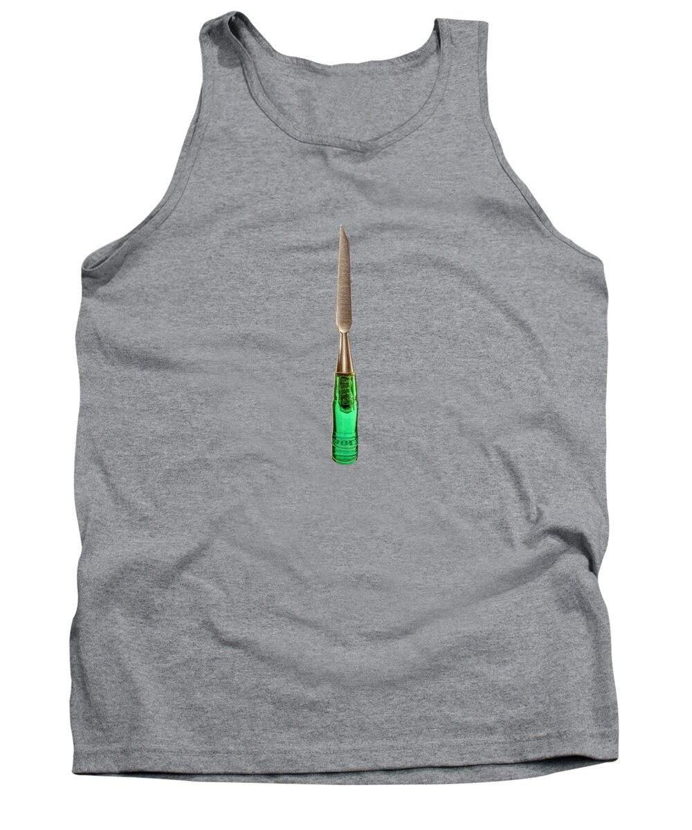 Cutting Tank Top featuring the photograph Parting Tool by YoPedro