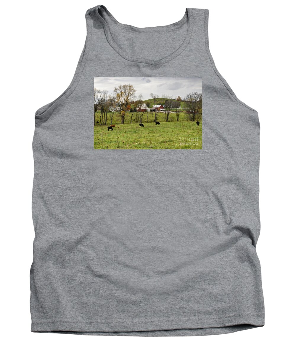 Photography Tank Top featuring the photograph Pastoral by Larry Ricker