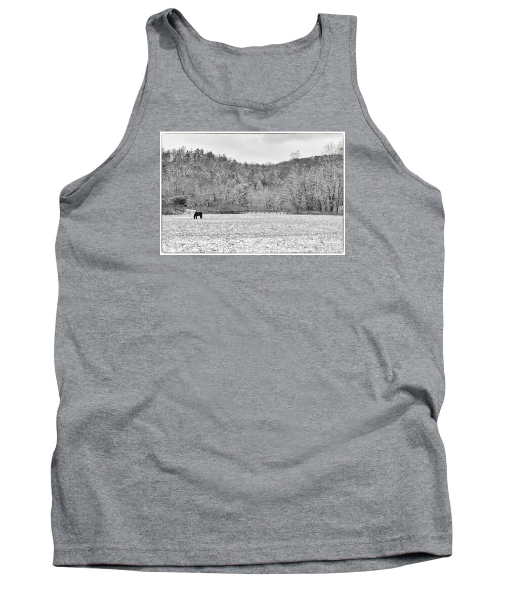 Horse Tank Top featuring the photograph Peace on Earth by Monroe Payne