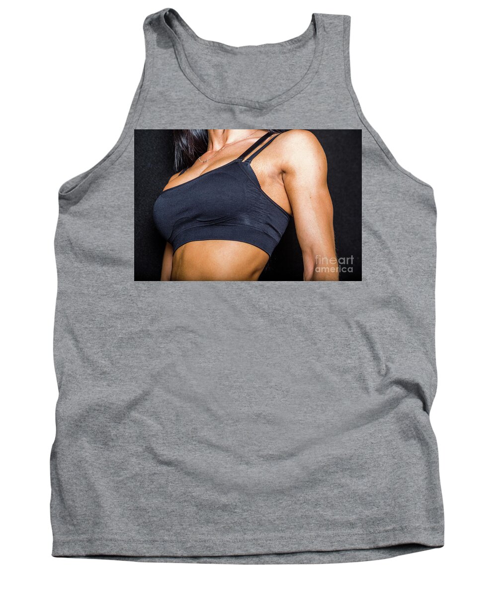 Background Tank Top featuring the photograph Pectorals by Benny Marty