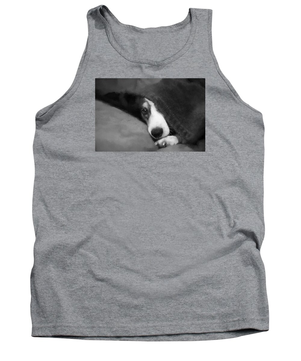 Stewie Tank Top featuring the photograph Peek-A-Boo by Theresa Campbell