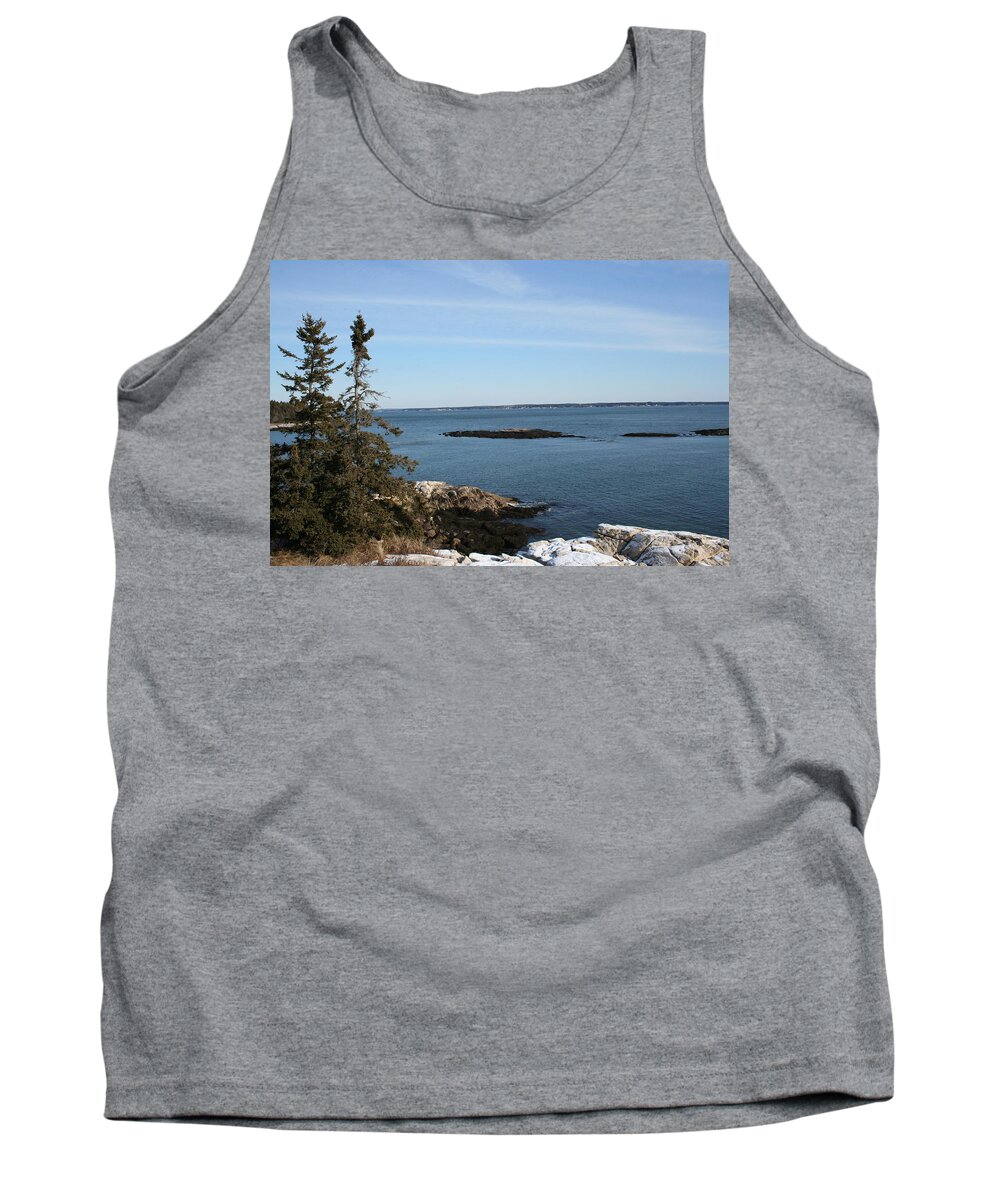 Landscape Tank Top featuring the photograph Pine Coast by Doug Mills