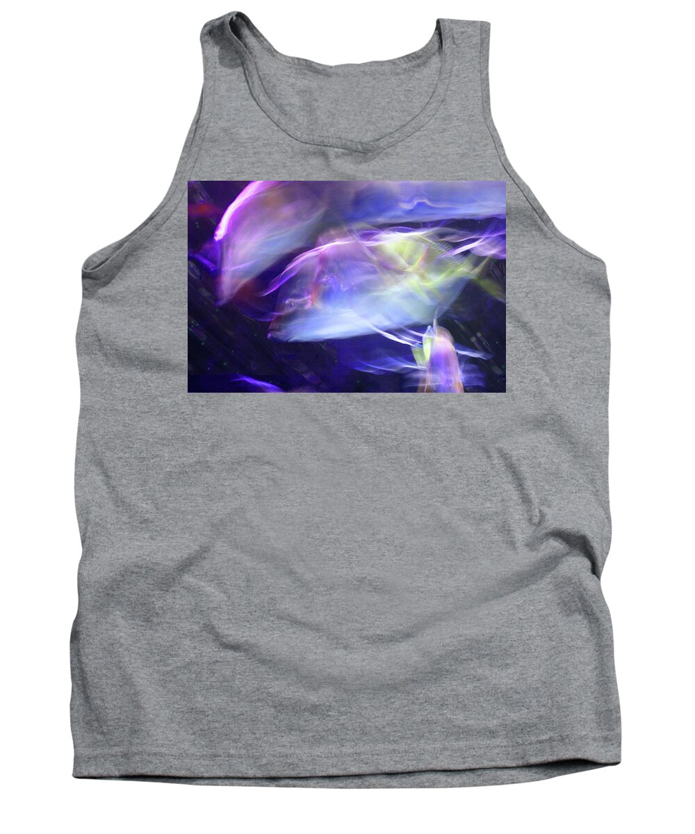 Abstract Tank Top featuring the photograph Pisces by Steve Karol