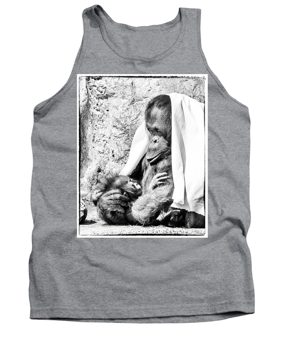Crystal Yingling Tank Top featuring the photograph Playtime by Ghostwinds Photography