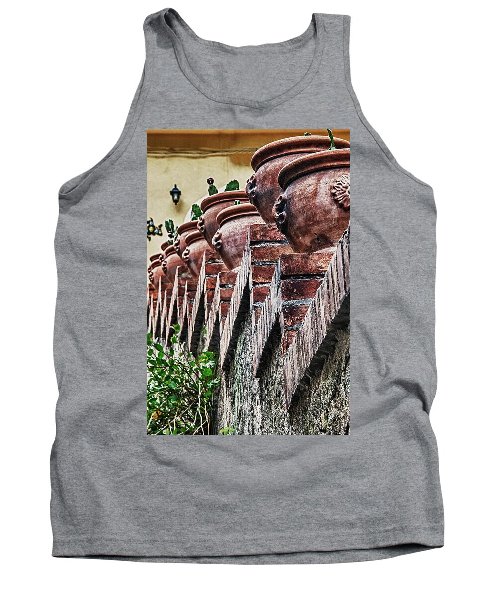  Tank Top featuring the photograph Pottery by Patrick Boening
