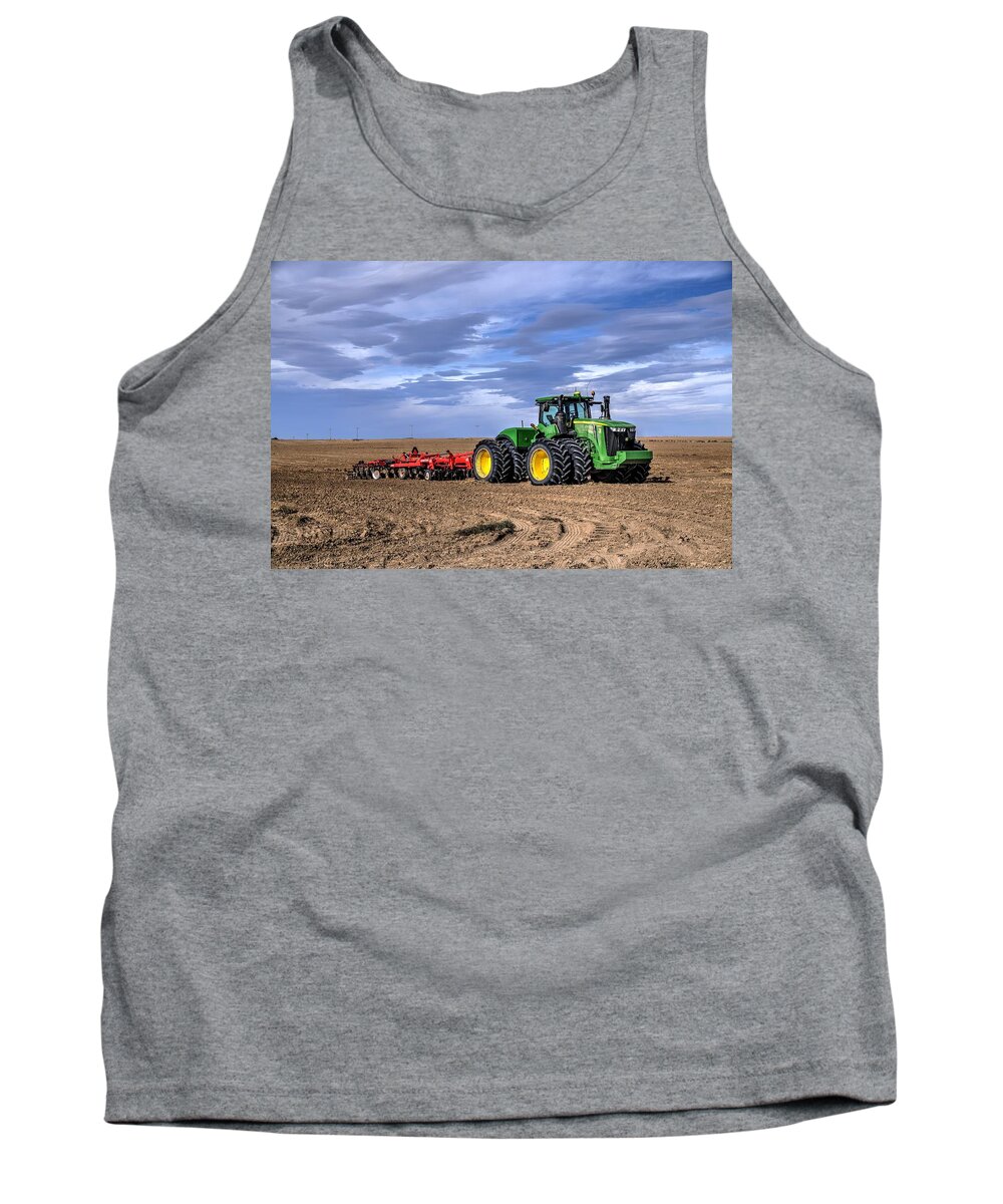 Farm Tank Top featuring the photograph Preparing For Next Year Starts Today by Michael Morse