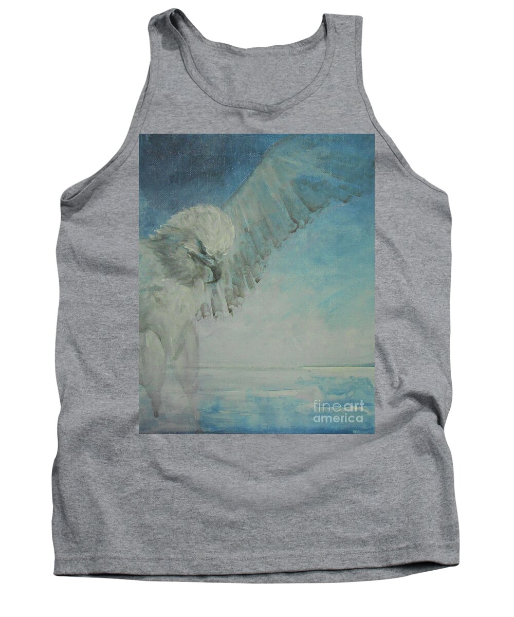 Impressionism Tank Top featuring the painting Pure Spirit by Jane See