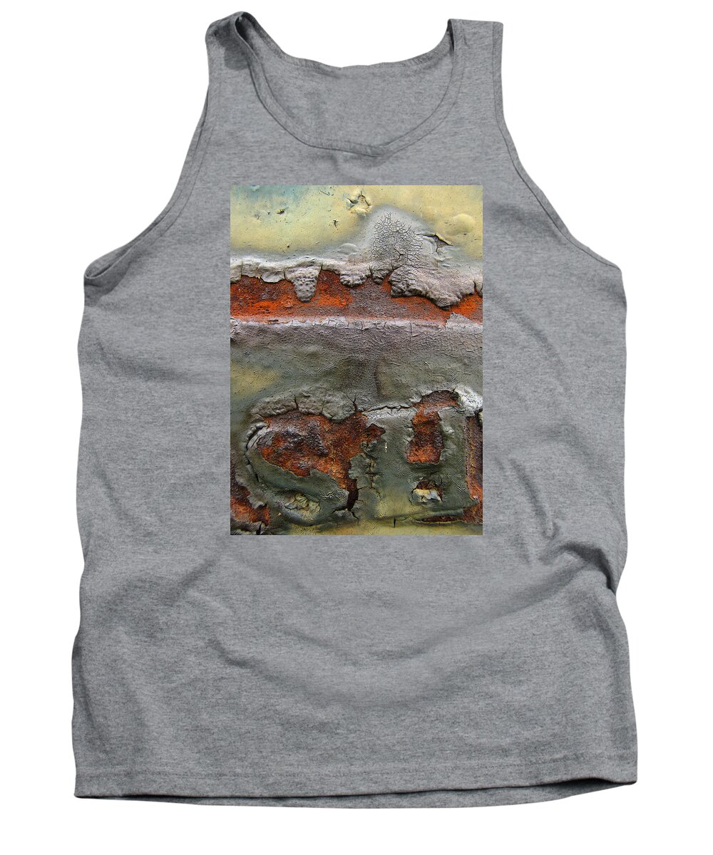 Rust Tank Top featuring the photograph Qualities of Endurance by Char Szabo-Perricelli