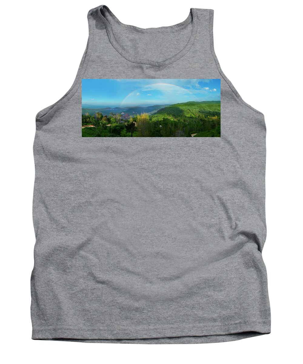 A Real Tank Top featuring the photograph Rainbow Dream by Steven Robiner