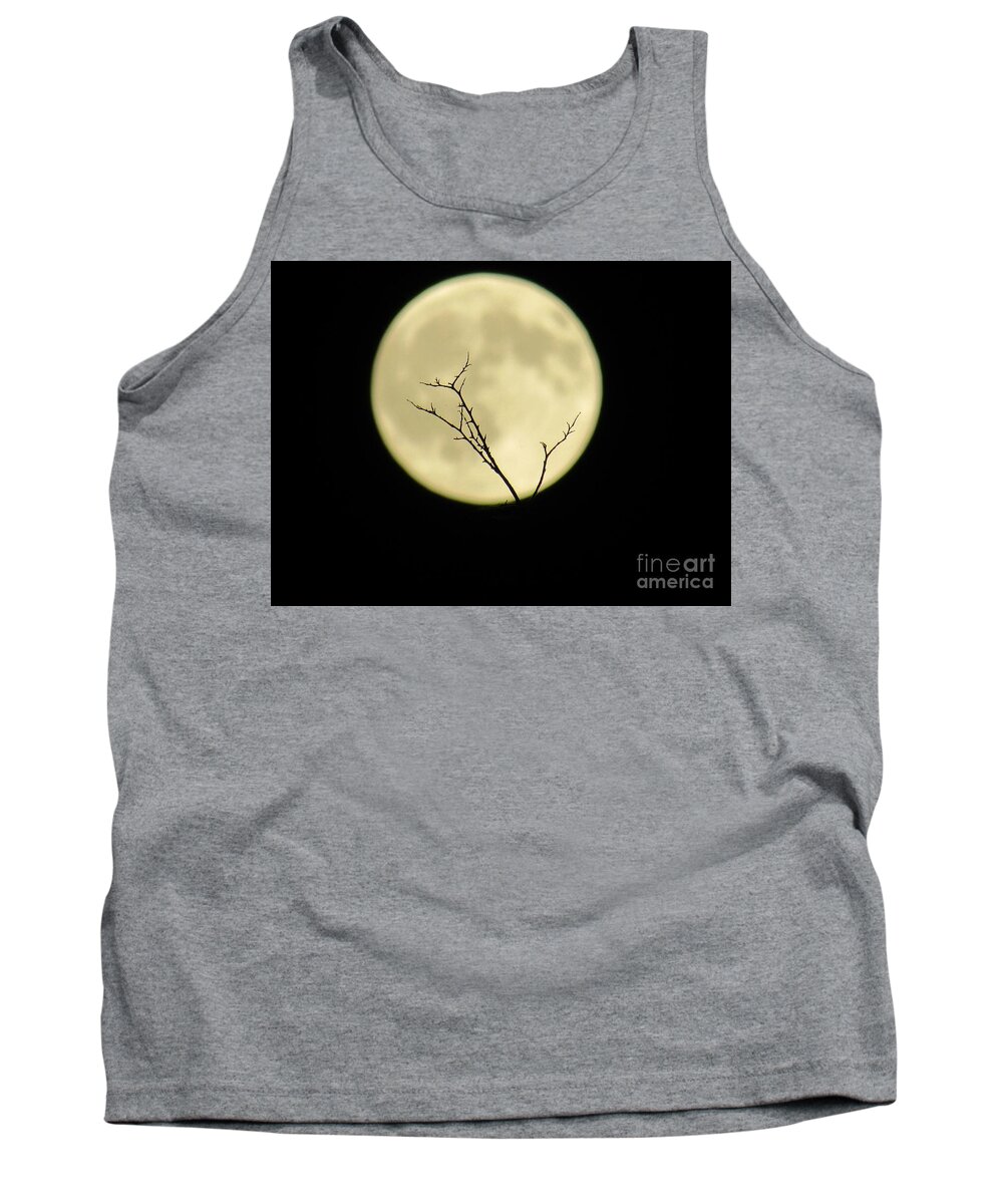  Tank Top featuring the photograph Reaching Out Into the Night by Kelly Awad