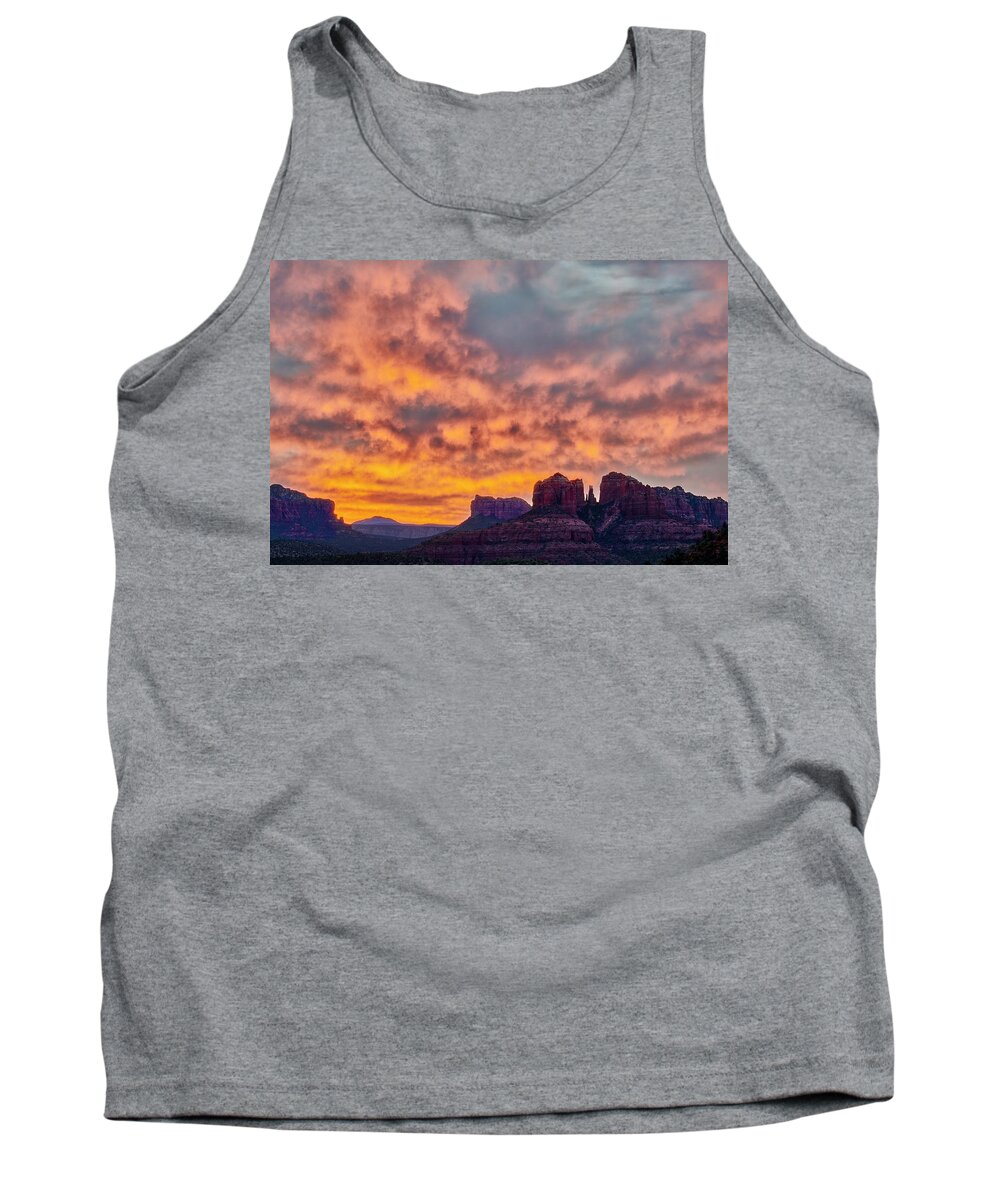 Sedona Tank Top featuring the photograph Red Rock in the Morning by Jon Glaser