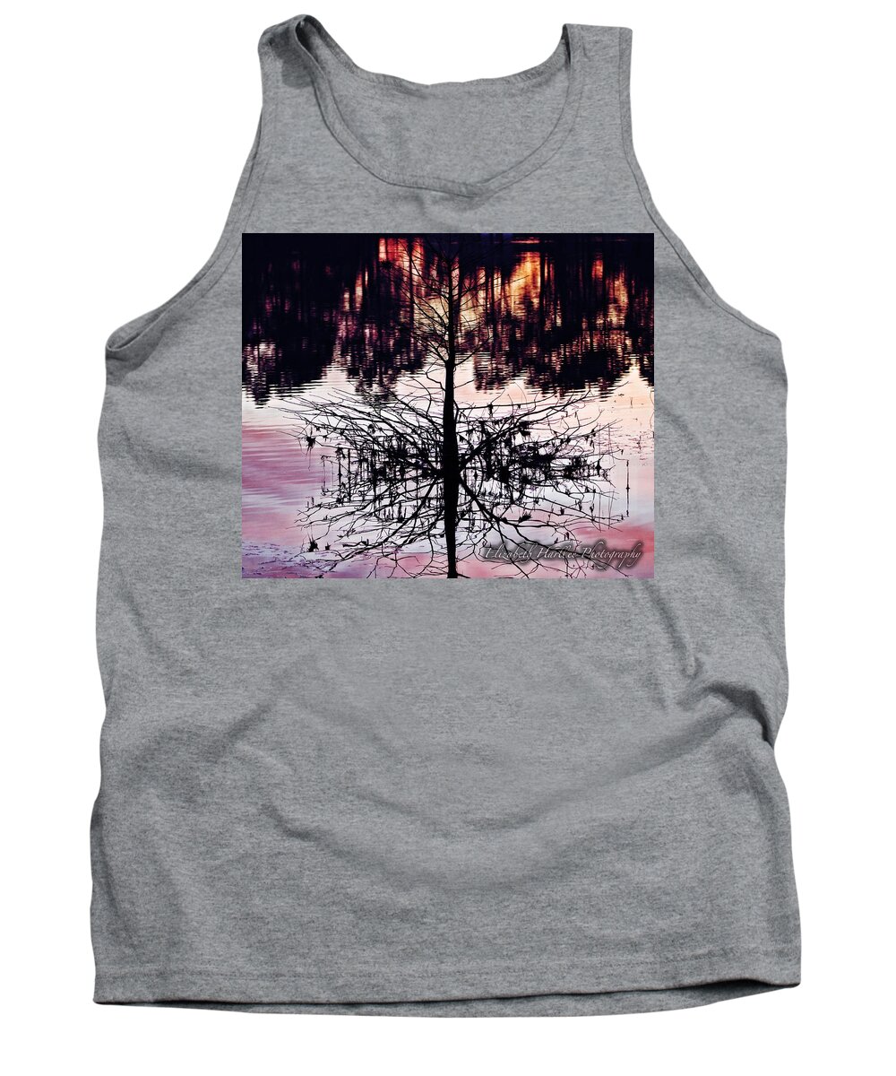  Tank Top featuring the photograph Reflection Tree by Elizabeth Harllee