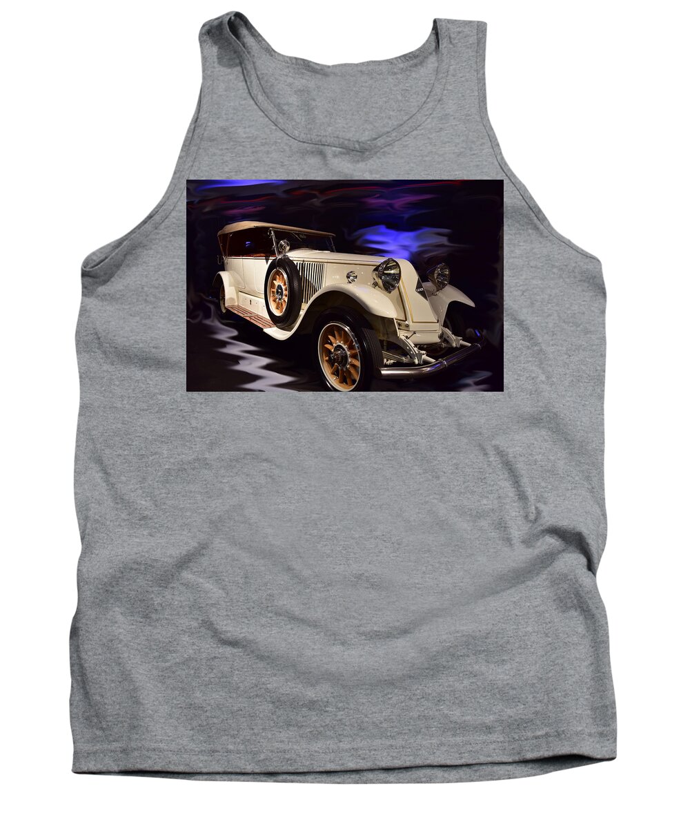 Home Tank Top featuring the photograph Renault 40CV by Richard Gehlbach