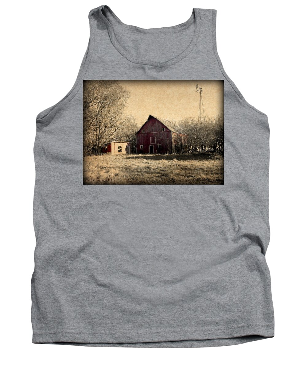 Barn Tank Top featuring the photograph Retired 2 by Julie Hamilton