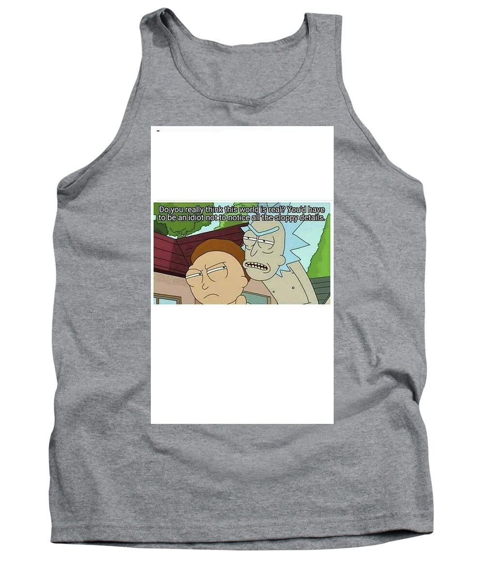  Tank Top featuring the photograph Rickandmortyforever by Stephanie Piaquadio