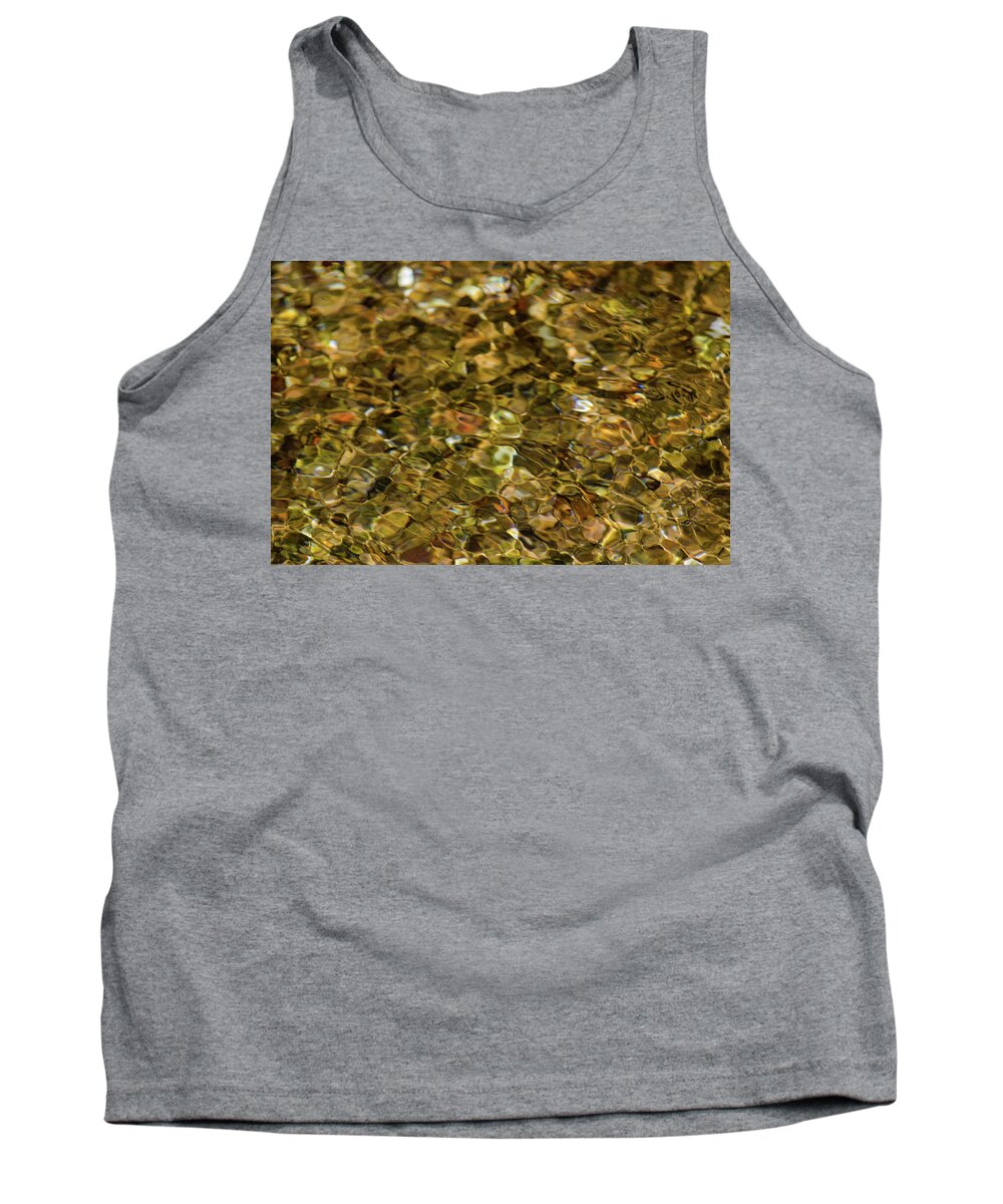 River Tank Top featuring the photograph River Pebbles by Douglas Killourie