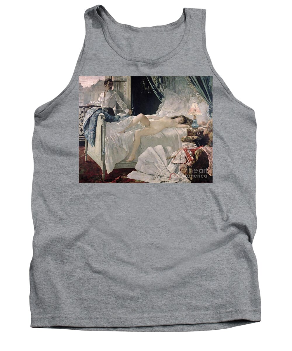 Gervex Tank Top featuring the painting Rolla by Henri Gervex