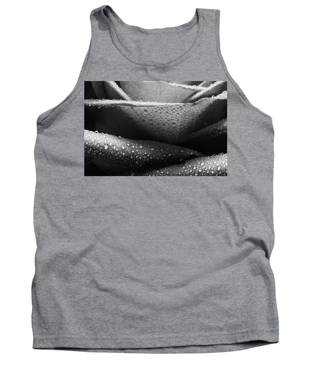 Rose Tank Top featuring the photograph Rose of Lines And Rain by Tammy Ray