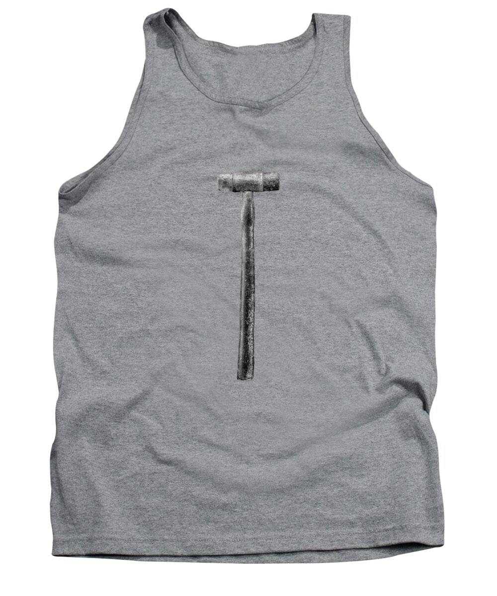 Background Tank Top featuring the photograph Rubber Head Hammer by YoPedro