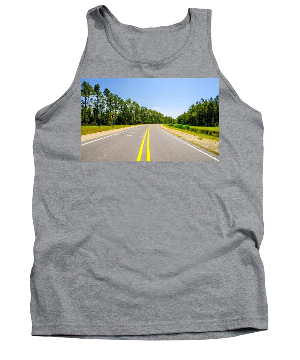 Alabama Tank Top featuring the photograph Rural Highway by Raul Rodriguez