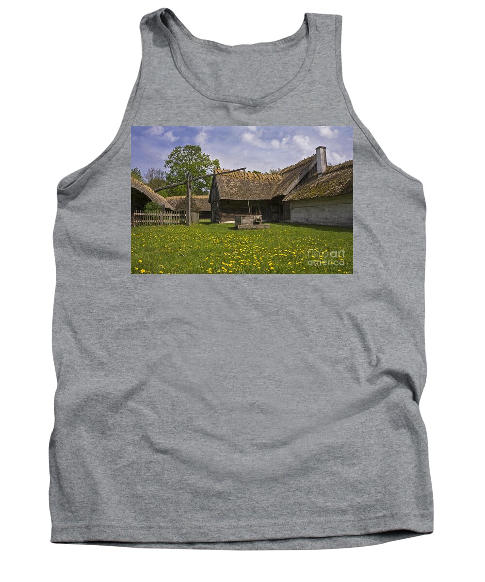 Farm Tank Top featuring the photograph Rural Idyl by Inge Riis McDonald