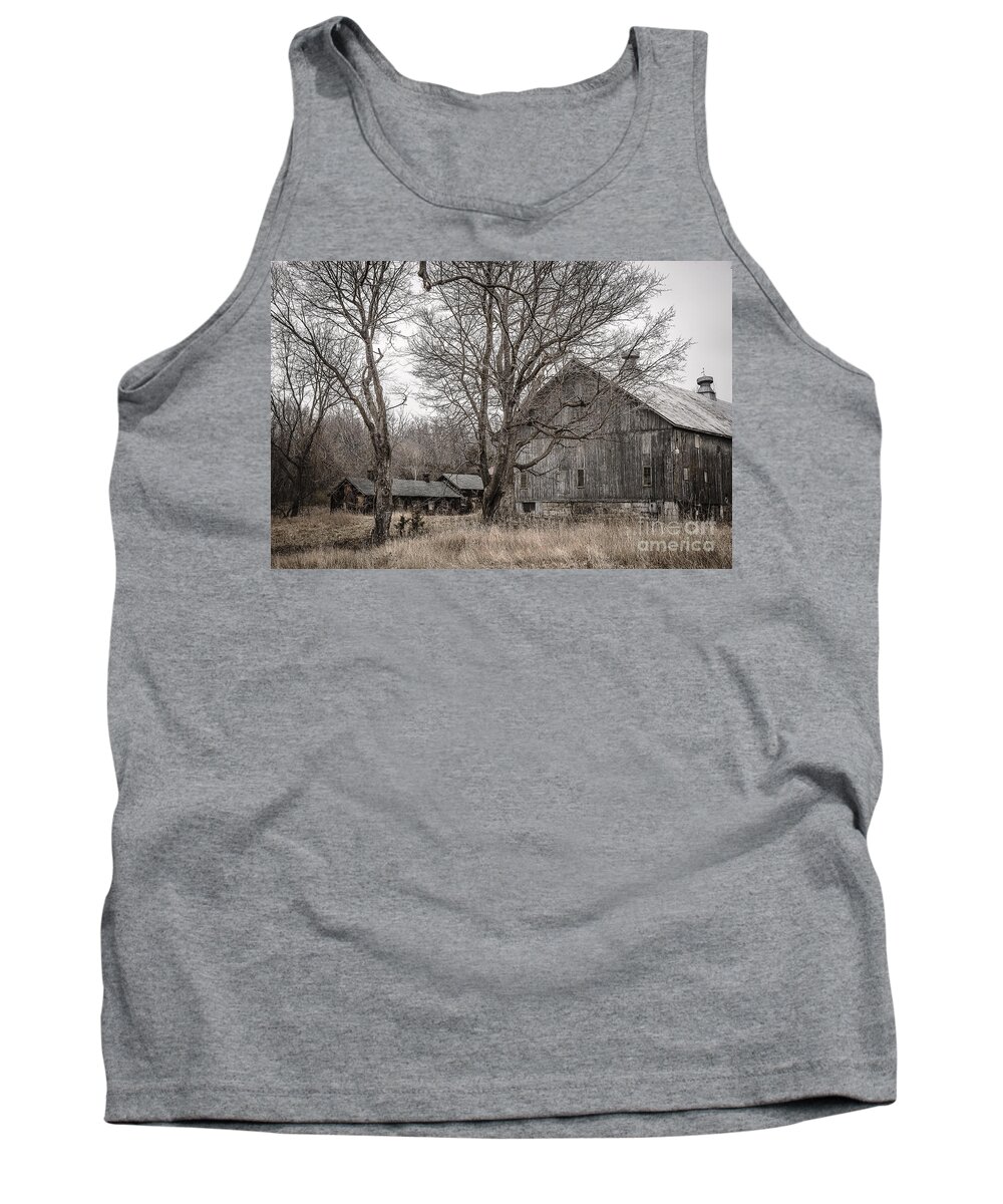 Barn Tank Top featuring the photograph Rural Wooden Structures by Joann Long