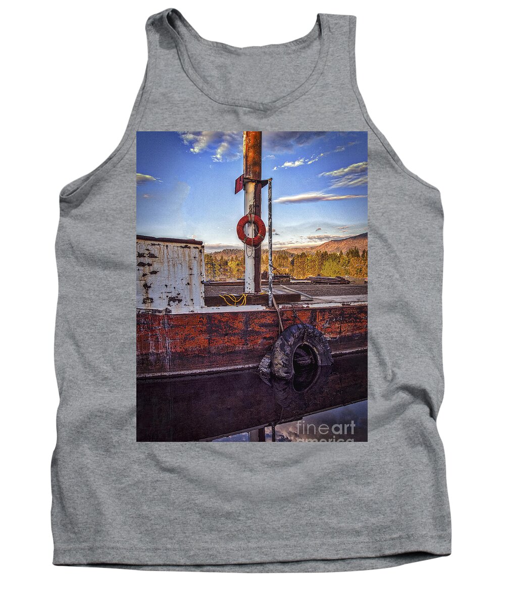 Rust Never Sleeps Tank Top featuring the photograph Rust Never Sleeps by Mitch Shindelbower
