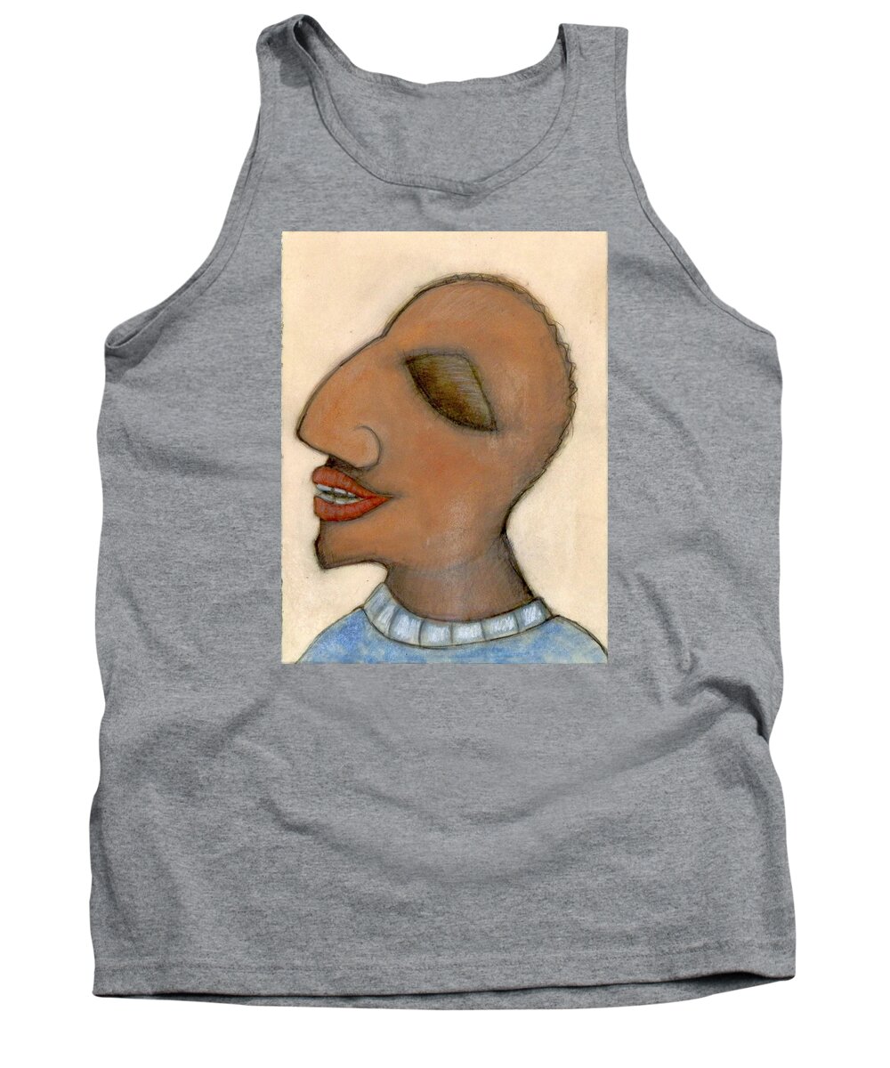 Portraits Tank Top featuring the painting Samuel J by Michael Sharber