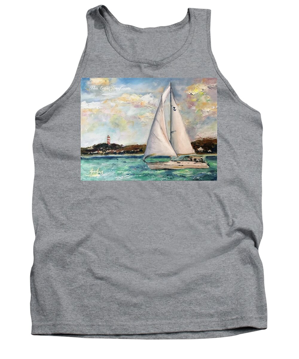 Satisfaction Tank Top featuring the painting Satisfaction by Josef Kelly
