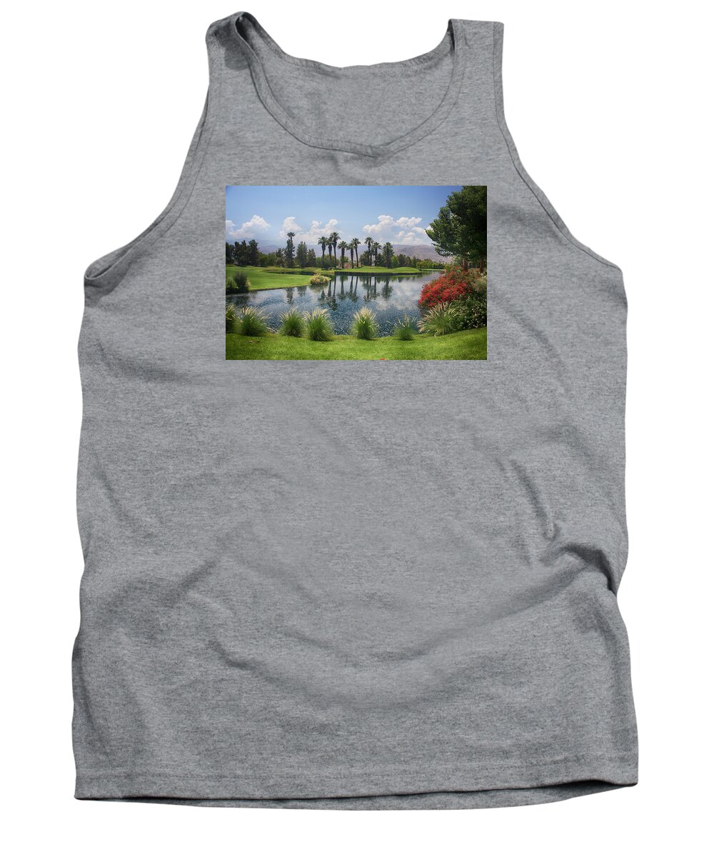Palm Desert Tank Top featuring the photograph Settling In by Laurie Search