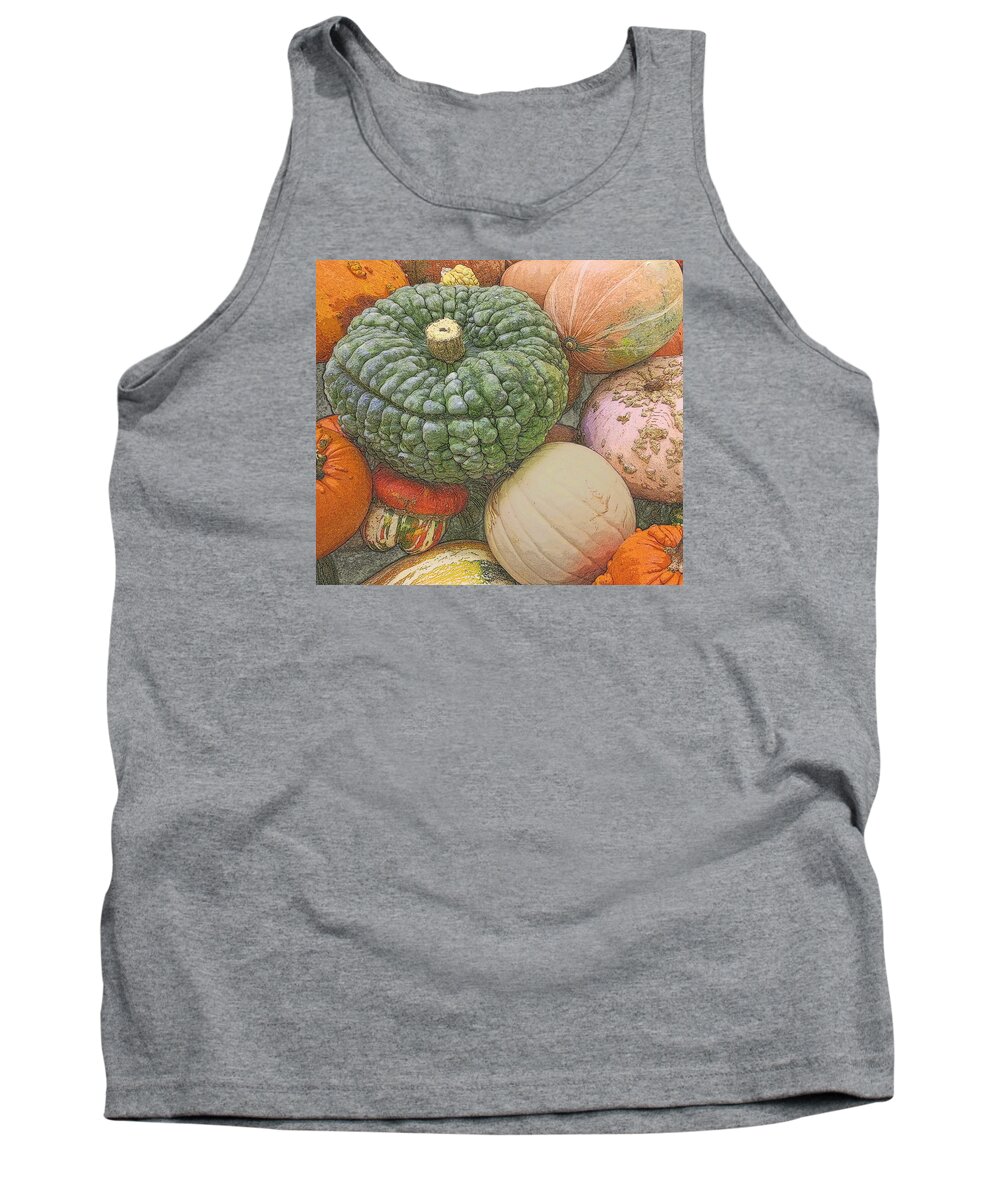 Autumn Tank Top featuring the photograph Shades of Autumn by Suzy Piatt