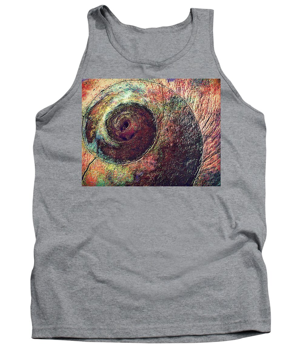 Shell Tank Top featuring the photograph Shelled by Lori Seaman