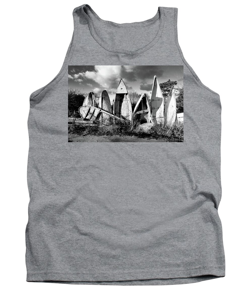 Maine Tank Top featuring the photograph Shipwrecked by Greg Fortier