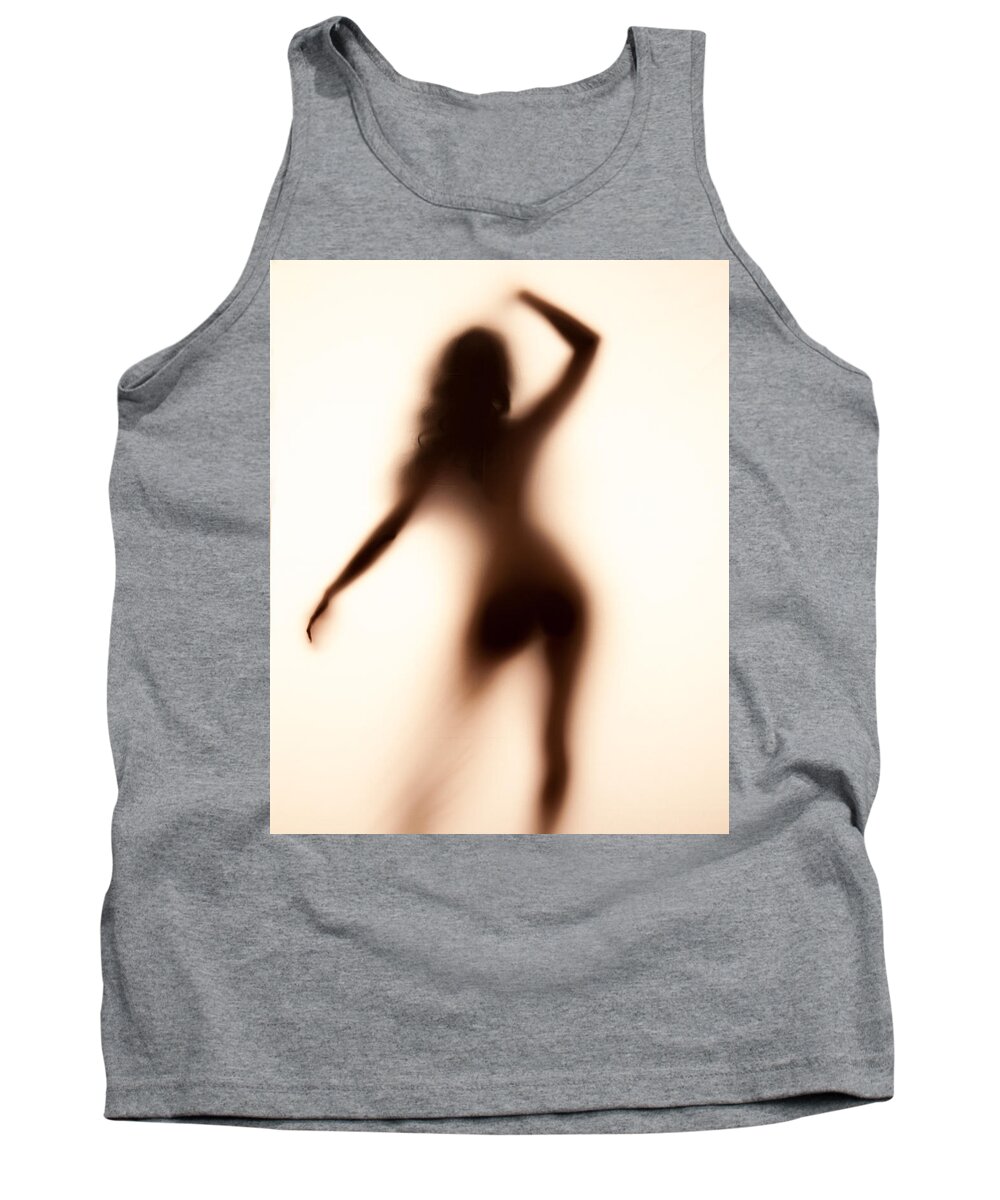 Silhouette Tank Top featuring the photograph Silhouette 117 by Michael Fryd