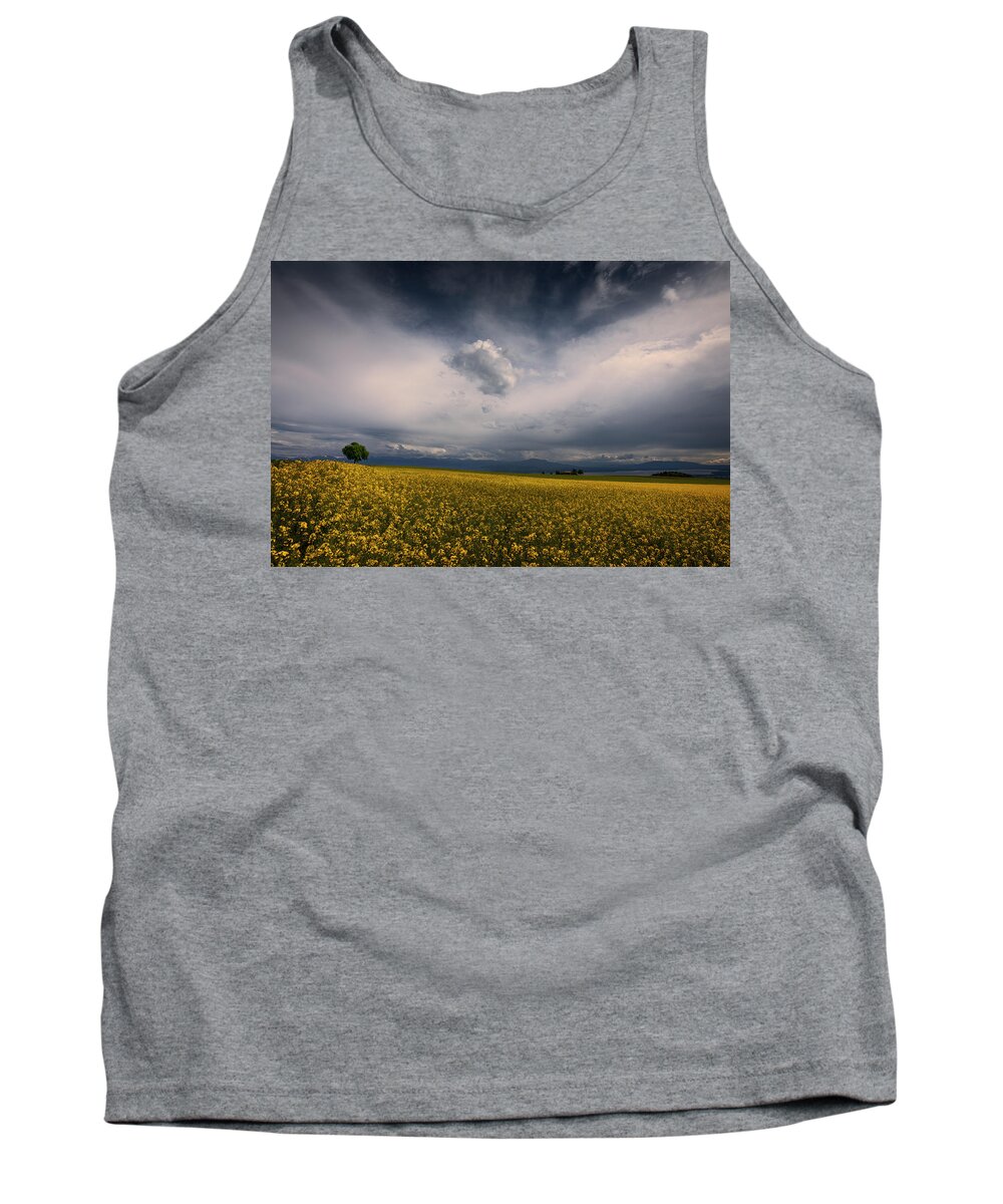 Rapeseed Tank Top featuring the photograph Similarities by Dominique Dubied