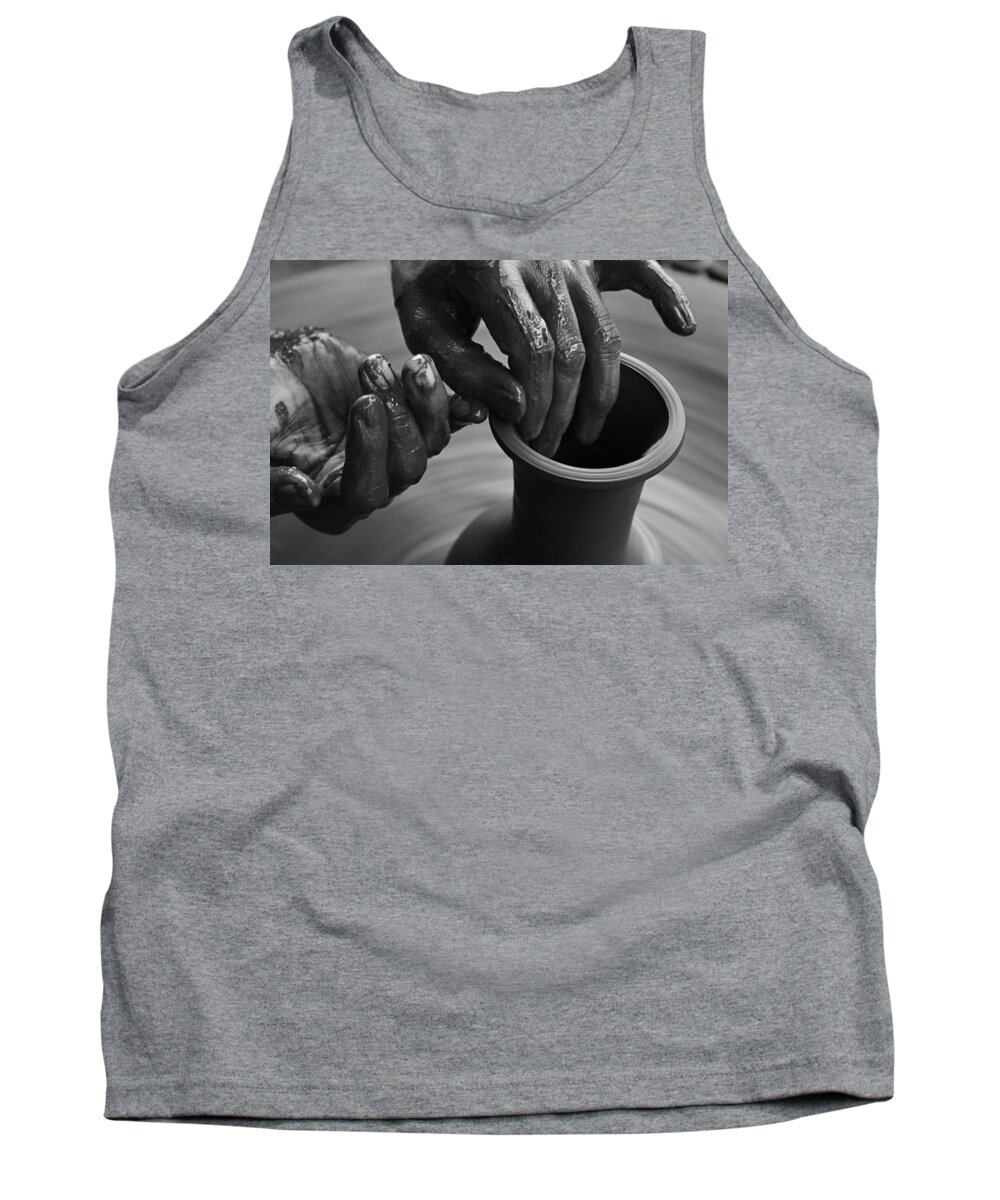 Fine Tank Top featuring the photograph SKC 3471 Finer Touches by Sunil Kapadia