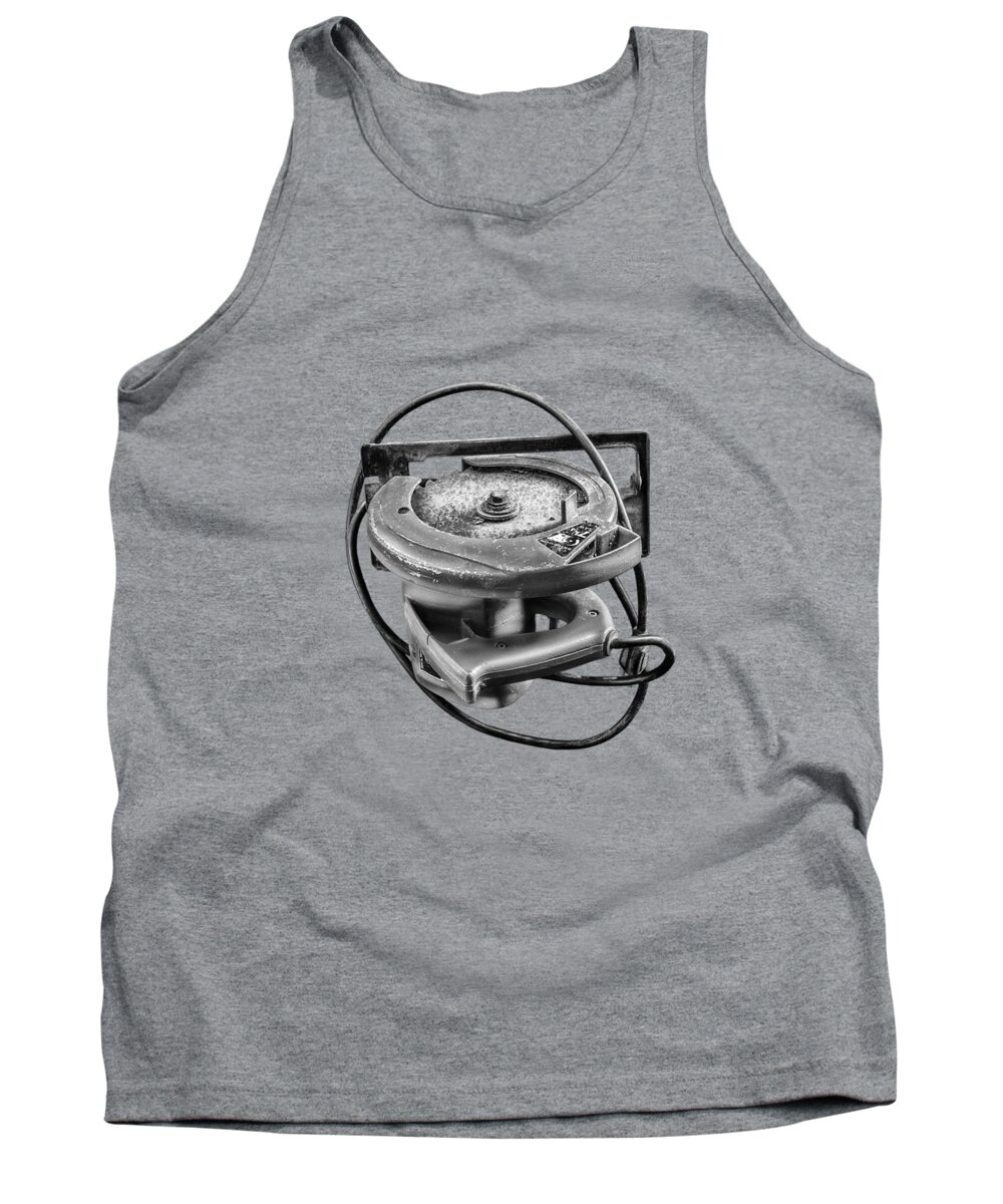 Antique Tank Top featuring the photograph Skilsaw Side by YoPedro