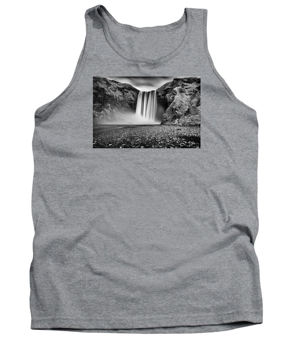 Landscape Tank Top featuring the photograph Skogafoss by James Billings