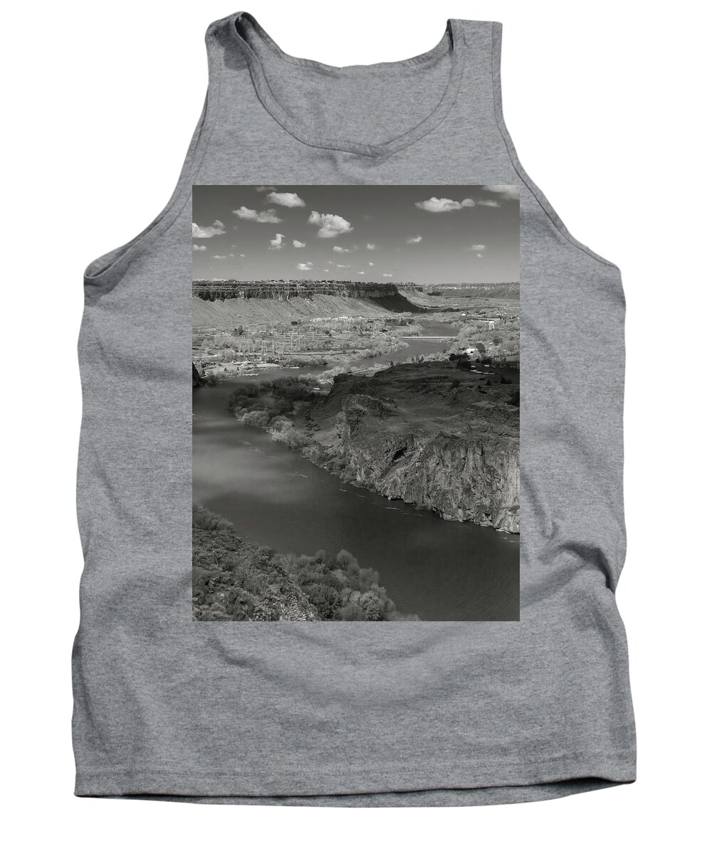 5dmkiv Tank Top featuring the photograph Snake River at Twin Falls by Mark Mille