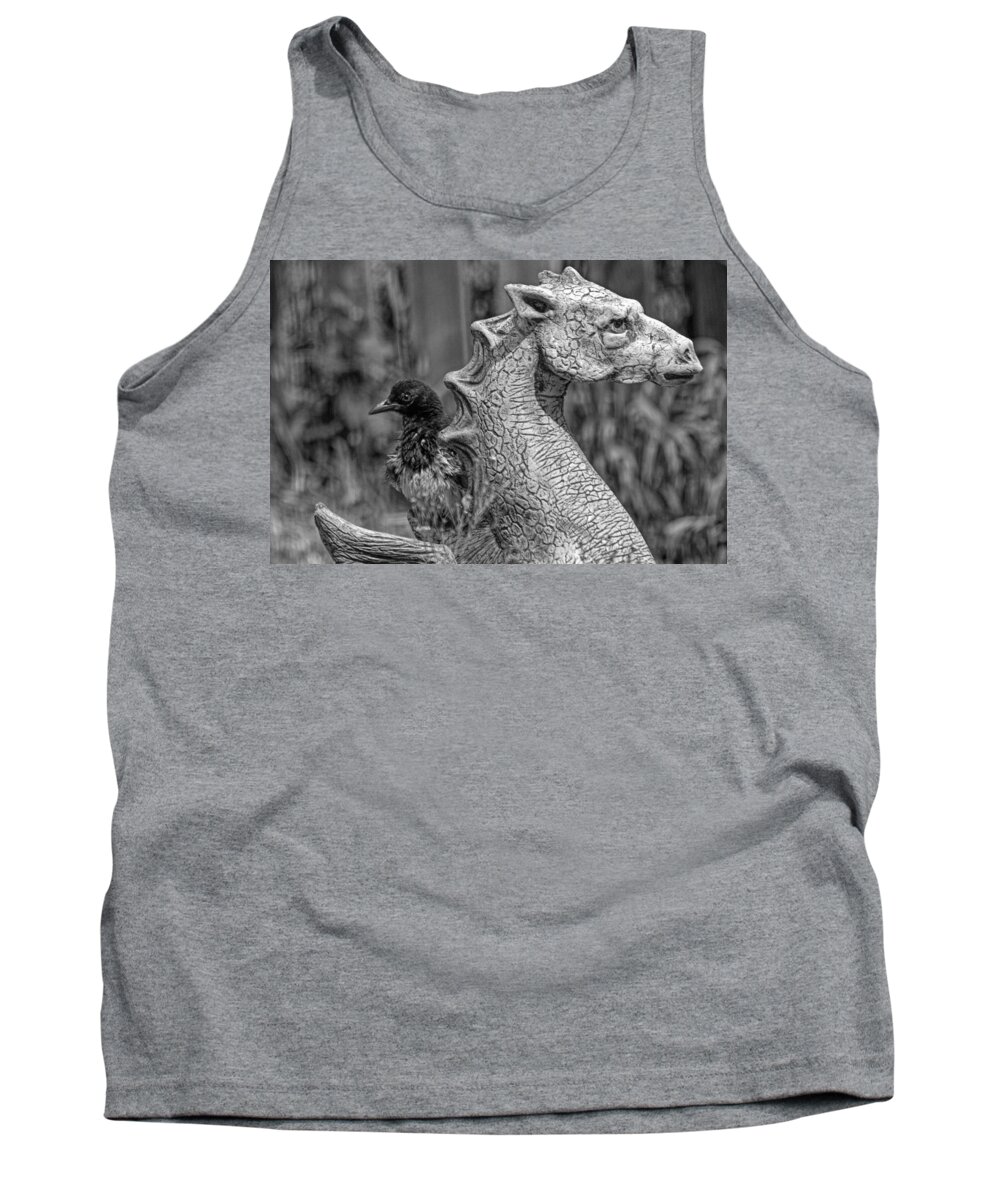Magpie Tank Top featuring the photograph Some day I... by Alana Thrower