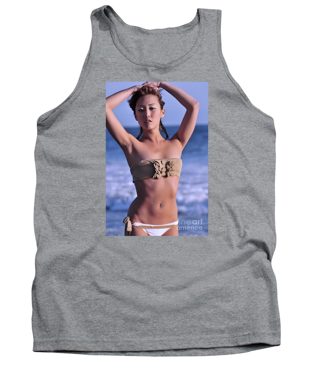 Glamour Photographs Tank Top featuring the photograph Soothing vision by Robert WK Clark