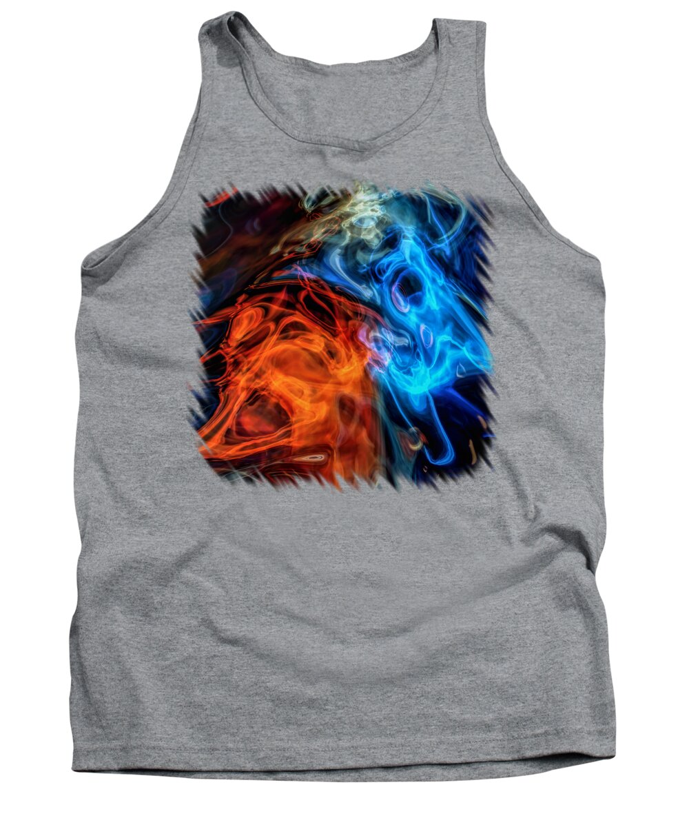 Abstract Tank Top featuring the photograph Spirits for Accessories by John M Bailey