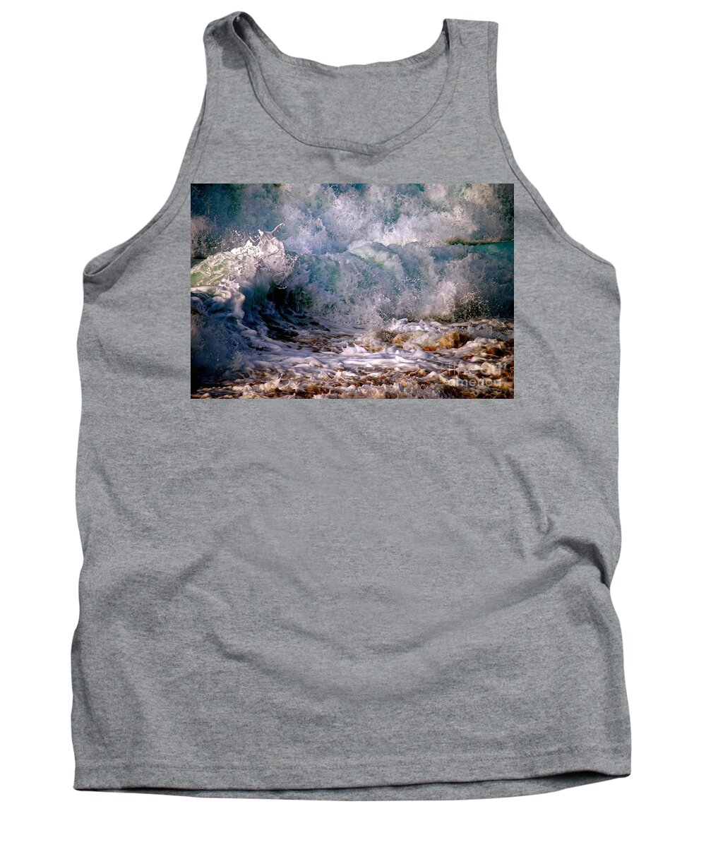 Wave Tank Top featuring the photograph Renaissance Wave  Hawaii by Debra Banks