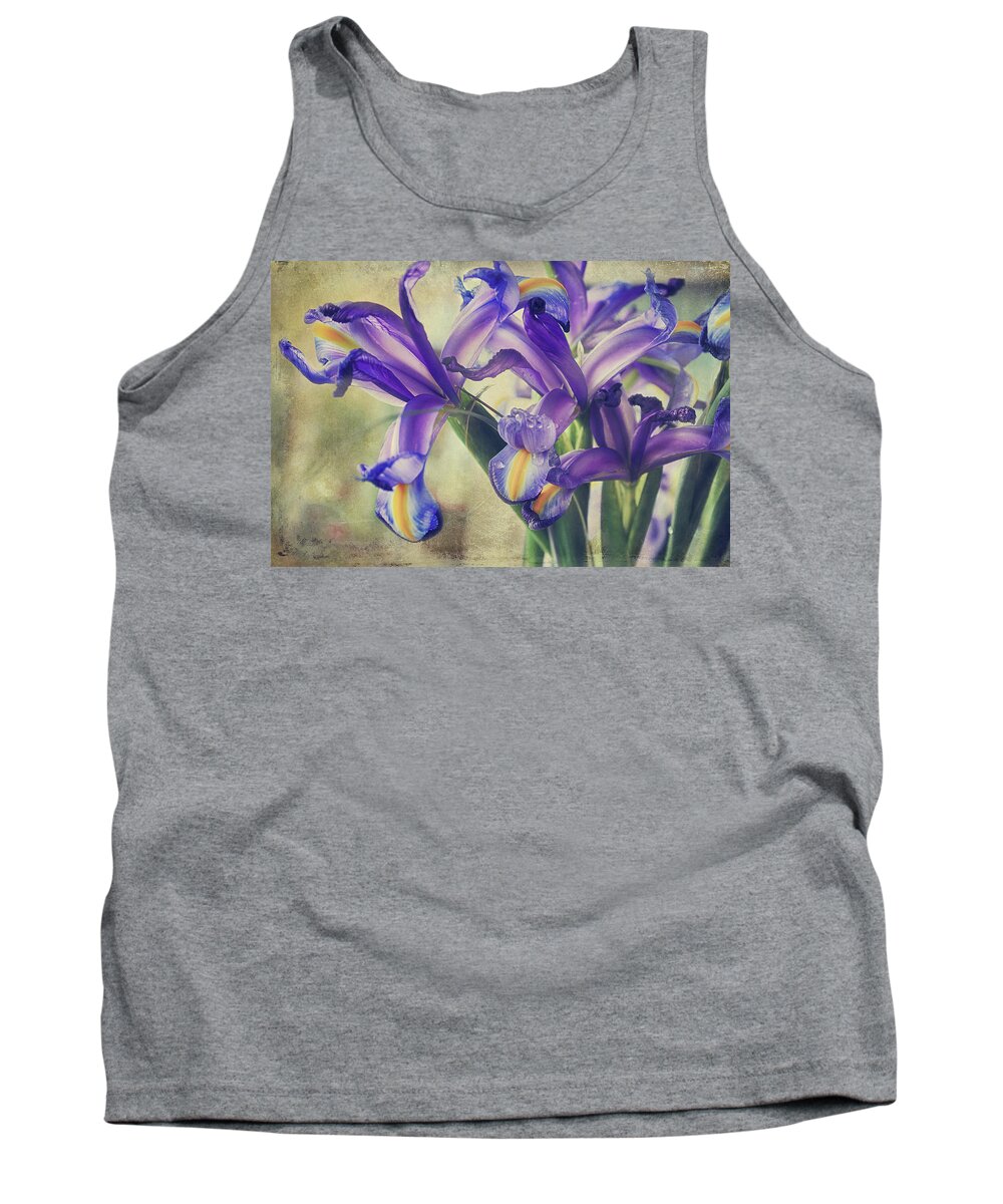 Iris Tank Top featuring the photograph Spread Love by Laurie Search