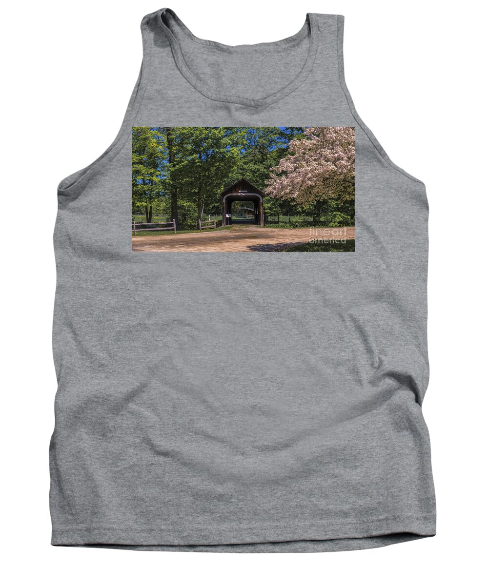 Vermont Tank Top featuring the photograph Spring in Grafton by Scenic Vermont Photography