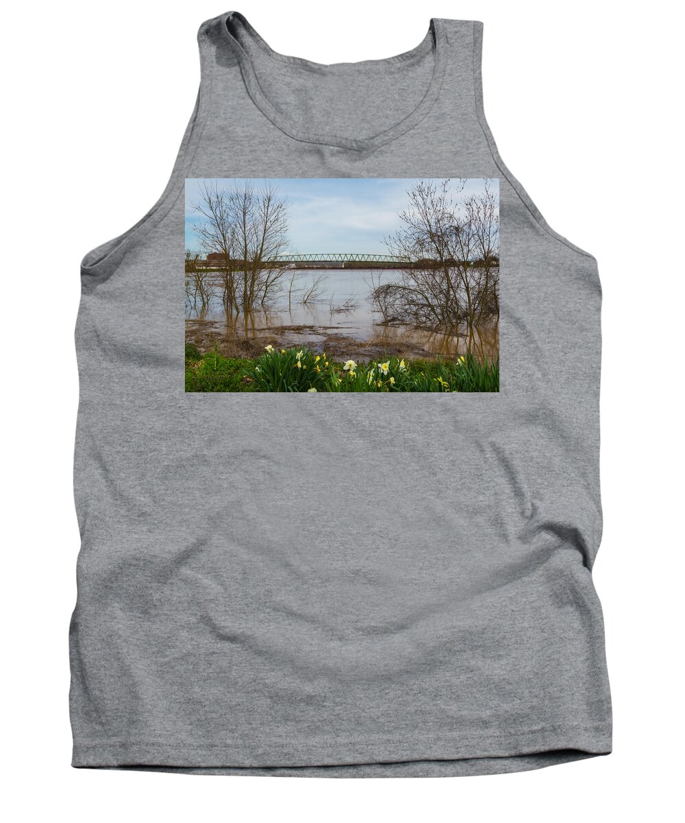 Marietta Tank Top featuring the photograph Springtime Flooding by Holden The Moment