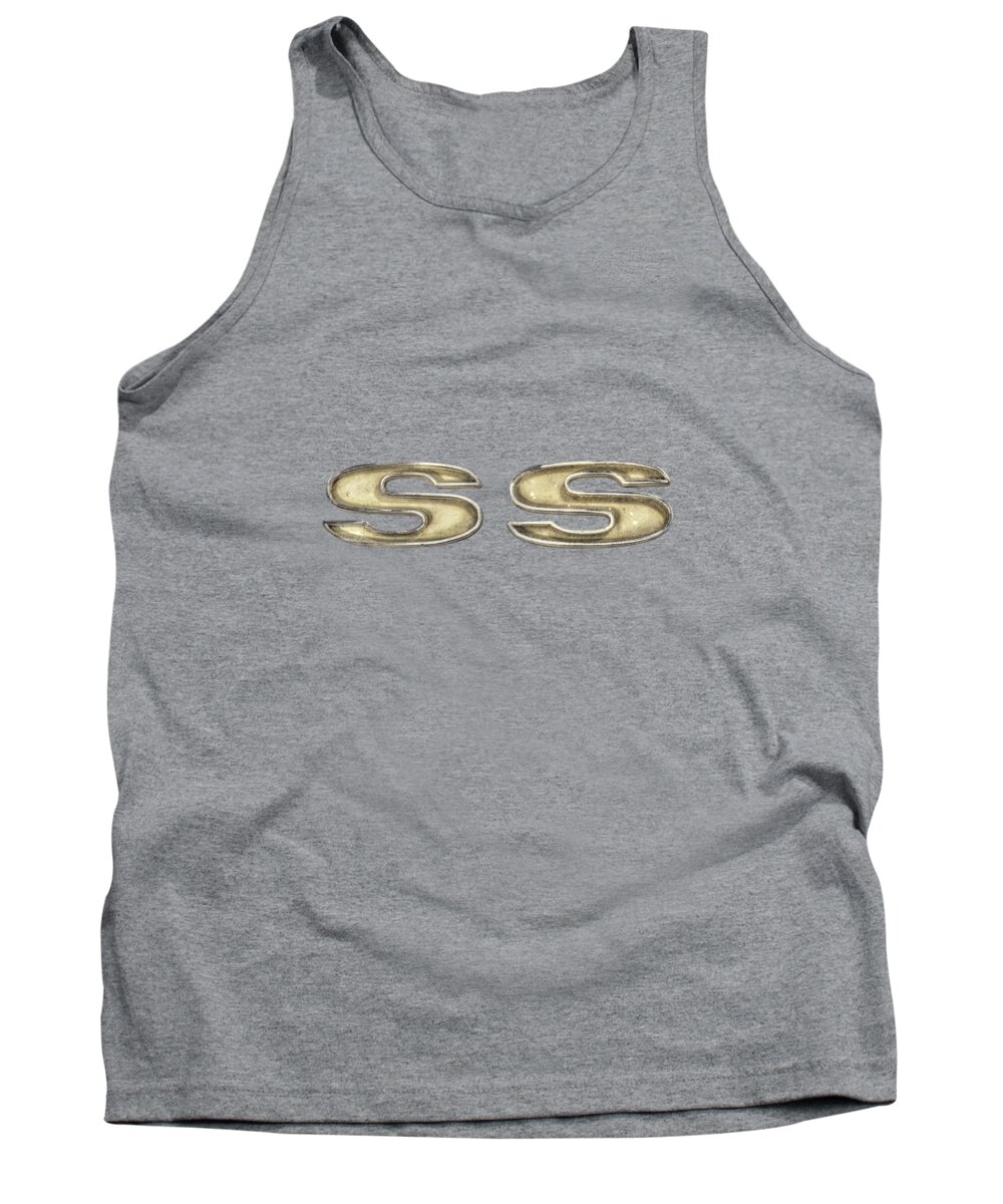 Antique Toy Tank Top featuring the photograph Super Sport Emblem by YoPedro