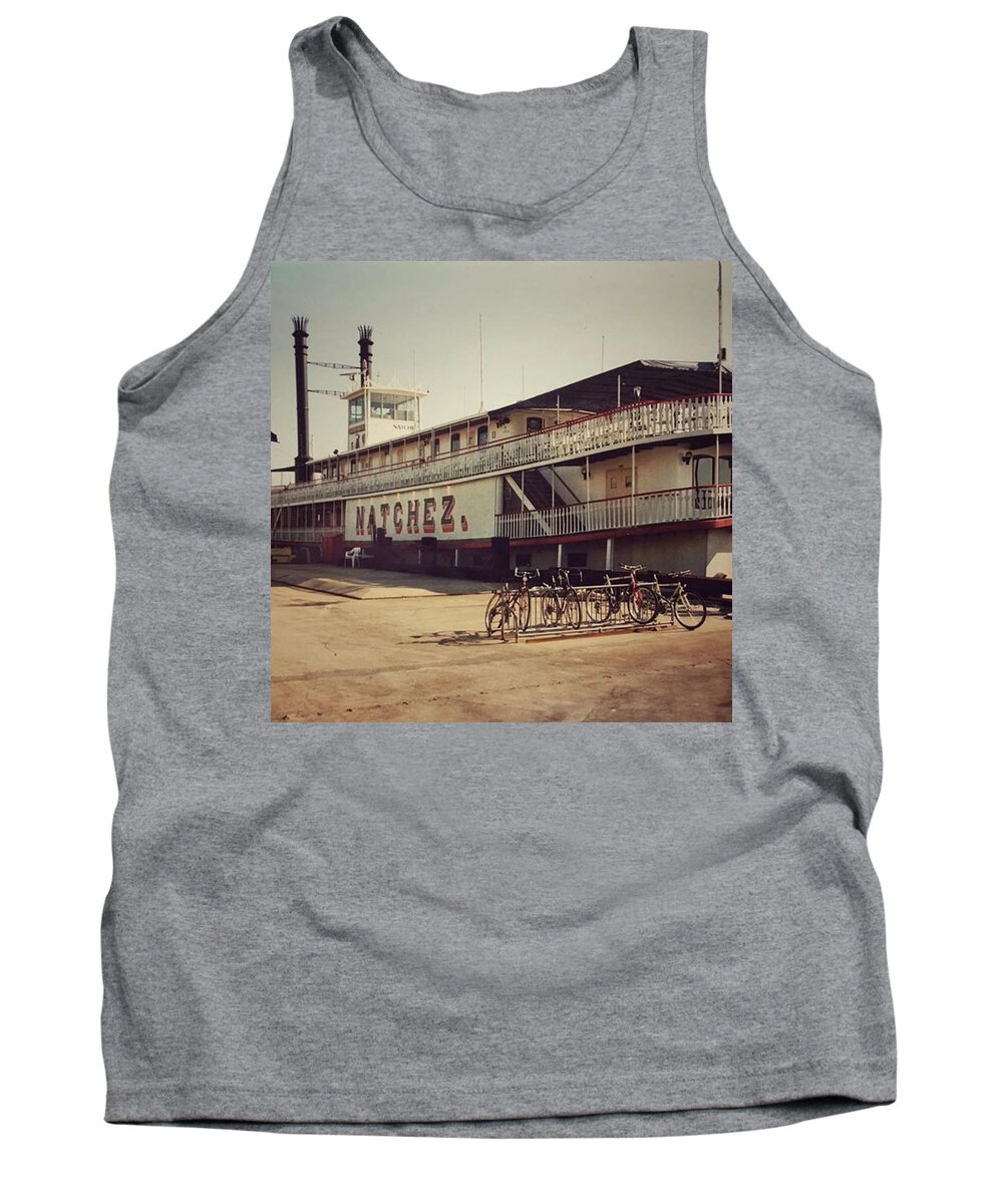  Tank Top featuring the photograph Ss Natchez, New Orleans, October 1993 by John Edwards